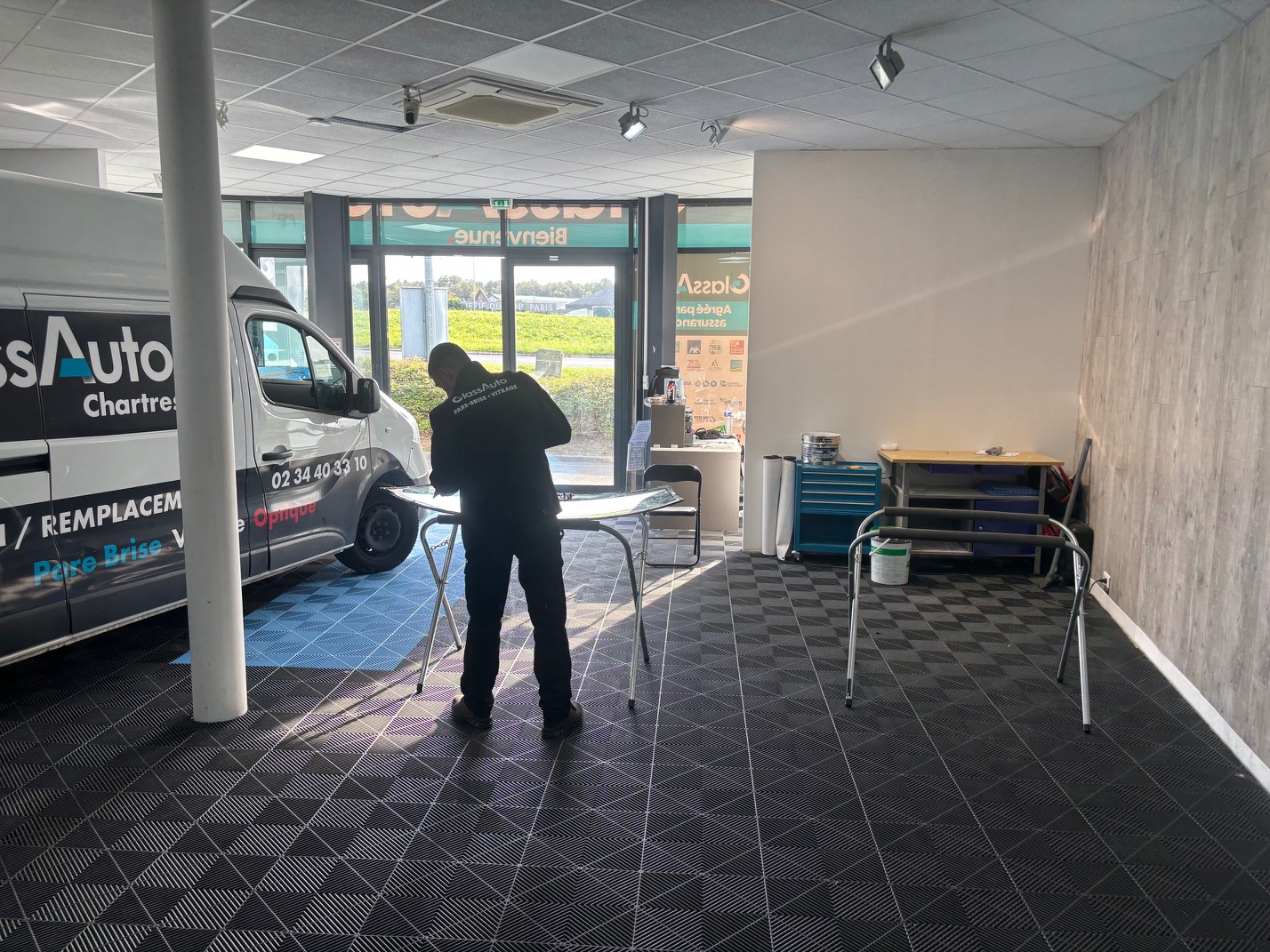 Intérieur de centre